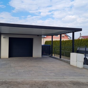 Inspirace Carport ARTOSI – tettoia in alluminio per auto
