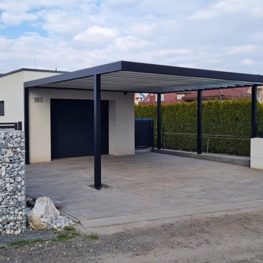 Inspirace Carport ARTOSI – tettoia in alluminio per auto
